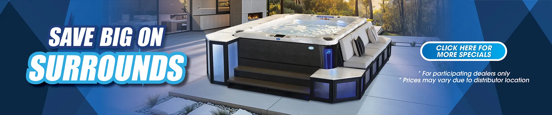 Calspas hot tub being used in a family setting - Burlington
