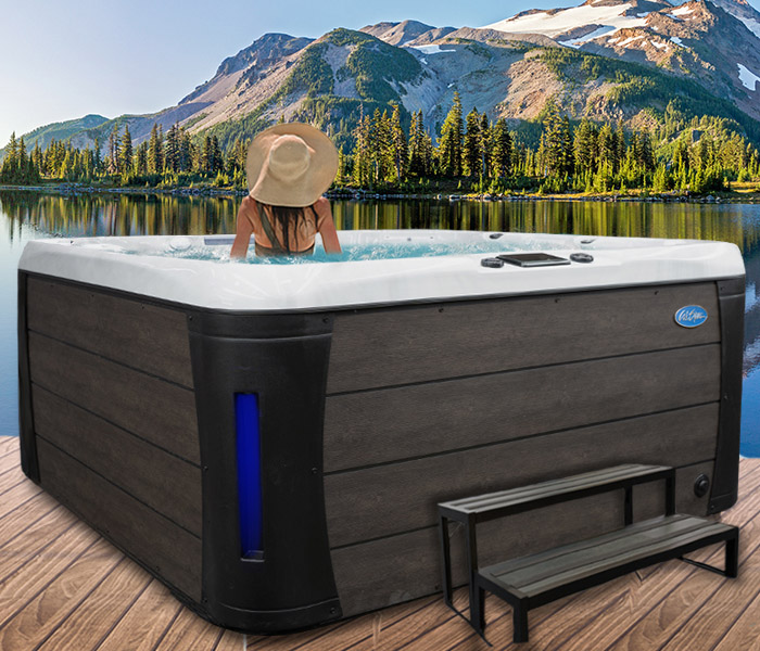 Calspas hot tub being used in a family setting - hot tubs spas for sale Burlington
